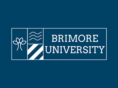 Daily Logo Challenge #38 - Brimore University dailylogo dailylogochallenge design graphicdesign logo logodesign university logo