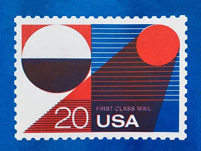 "Save the USPS" RISO Print color color overlay illustration poster riso risograph risoprint texture vector vintage