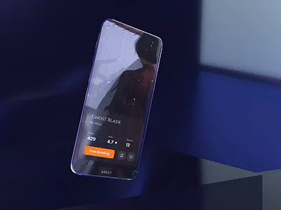 Story In Details aftereffects animated animation comic figma motion reading story ui uiux