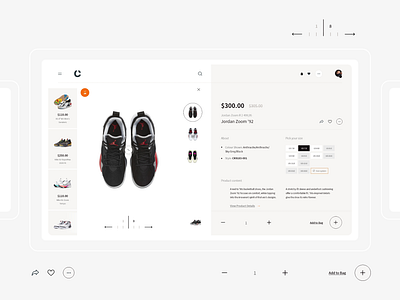 E-commerce Platform Webiste | Product Cart Page branding clean design ecommerce idea interface layout pages product cart shoes store shopping solution template trending ui ui ux design ux web website website design