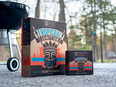 Tropicoal Ignition Packaging branding design packaging sustainable