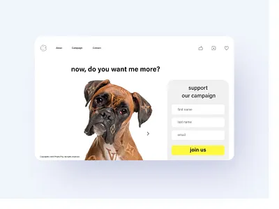 landing page for non-profit organization adobe xd branding clean design design figma landingpage non profit ui uidesign uxdesign web webdesign website