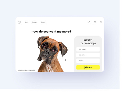 landing page for non-profit organization adobe xd branding clean design design figma landingpage non profit ui uidesign uxdesign web webdesign website