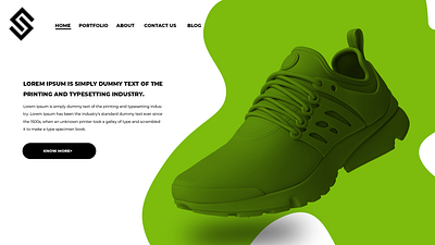 LANDING PAGE 2 design typography