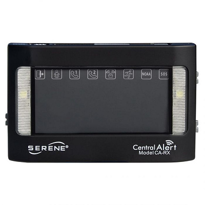 CentralAlert Portable Remote Receiver central alert serene innovations wireless notification system