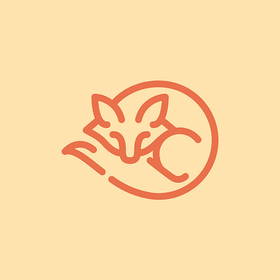 Day 20 - Fox - 100 Icons Daily 100days animals design fox icon illustration leeayr logo minimal vector