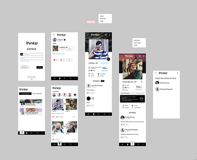 thinkzr redesign concept app design light theme mobile redesign redesign concept socialmedia thinkzr ui