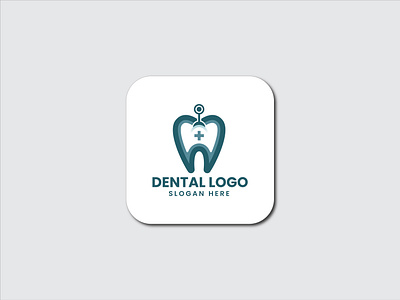 Dental Logo brand branding dental dentist design doctor dr graphic design health hospital icon illustration logo medical medicare medici minimal oral teeth vector