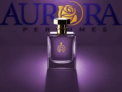 Aurora Perfumes branding graphic design logo