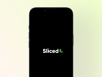 Sliced app best branding fitness food green inspiration ios lime logo sliced ui wellbeing wellness yellow