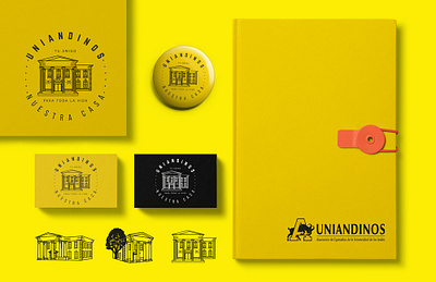 Endomarketing Campaign: Nuestra Casa (Our house) brand branding design graphic design illustration logo vector