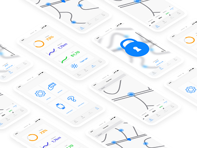 CYBIKE app app design bike interface renting simple ui ux uxui