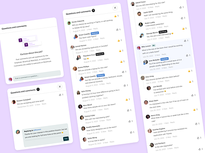 Commenting UI 💬 braintrust chat chatting commenting comments crypto design freelance freelancing full time jobs full time work jobs product product design ui ux web3
