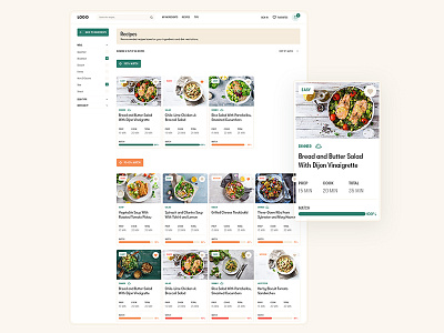 RecipeMaker -Recipes- cook cooking design homepage homepage design landing landingpage recipe recipe app recipe maker recipes web design webdesign website website design