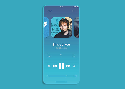 DailyUI009 - Music Player daily 100 challenge dailyui dailyui009 graphic design typography ui web