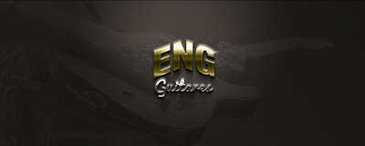 ENG Guitares brand design logo