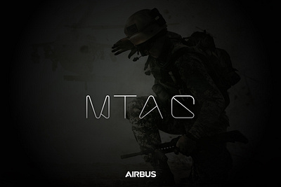 MTAC Airbus brand design logo