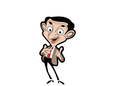 Mr..Bean art branding design design art flat illustration illustrations illustrator logo photoshop ui