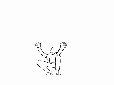 073elektrisch #3 Rough animation cell cell animation dance dock electric electricity energy framebyframe happy jump loading loop man procreate rough share shock sketch social