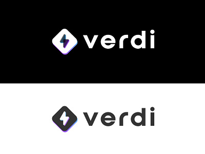 verdi - logo branding logo
