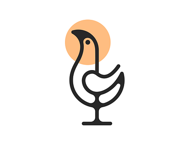 Koki! bird birds brand brand identity branding chicken dove icon illustration logo logo design mark minimal monoline parrot rebrand rooster sun symbol