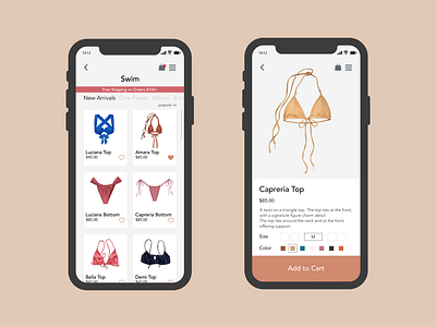 E Commerce Shop for Clothes app app design app interface apple bikini branding daily ui daily ui 012 dailyui dailyuichallenge design e commerce e commerce app e commerce shop e shop flat icon minimal summer summer vibes