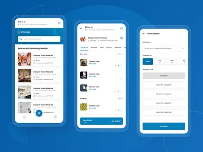 #Exploration - Diner App delivery food food app