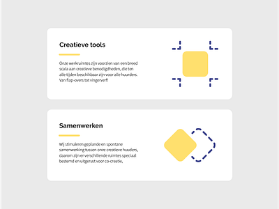 Flexwerken - USP's flexible netherlands selling points shapes usps vector