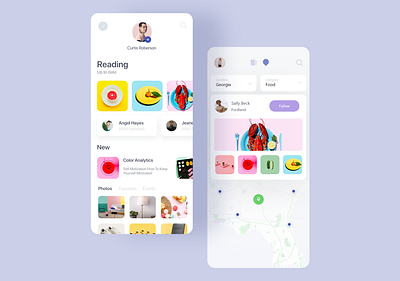 Concept UI Design for Social and Online Shopping app app app design design dribbble dribbble best shot ios map profile shoots shop shopping store ui uidesign uiux ux ux design uxdesign uxui