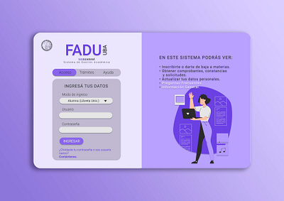 SIUFADU argentina diseño diseño ui diseño ux figma graphic design illustration ui ui design ux ux design uxuidesign uxwriting