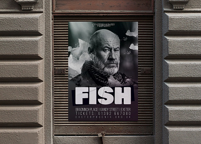 Fish creative design designer dweet design europe fish flyer poster poster design