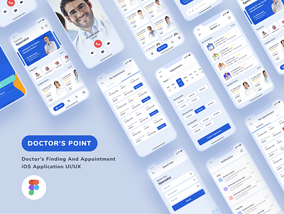 Medical iOS App app for clinic app for doctors app ui kit app ui kit for clinic app ui kit for doctors bella store coronavirus health app health application healthcare app healthcare application med app medical app medical application medicine medicine app medicine application virology virus