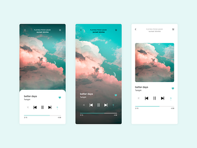 #dailyui009: Music Player adobe xd dailyui dailyui009 design music music player ui ui design uiux