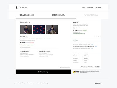Order_review design ui vinith