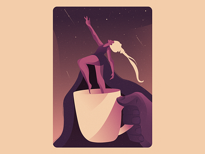 Moonage Daydream art art direction artwork colour palette design editorial illustration freelance artist graphic design illustration illustrator inspiration vector