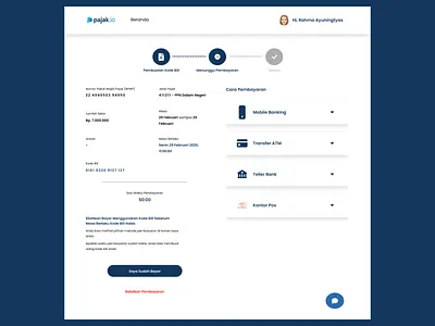 Form With Multiple Step - Waiting For Payment Process daily ui dailyui desain design figma form interface pay payment ui uidesign uiux user experience user interface ux web website