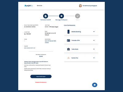 Form With Multiple Step - Waiting For Payment Process daily ui dailyui desain design figma form interface pay payment ui uidesign uiux user experience user interface ux web website