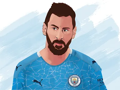 Lionel Messi vector with Manchester City jersey lionel messi vector portrait lionel messi vector portrait messi to mancity messi vector messi vector mancity messi vector portrait messi with mancity jersey messi with mancity tshirt