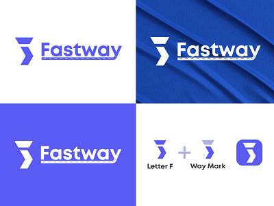 Fastway Logo mark 3d app app logo branding custom logo fastway flat logo identity design lettermark logo logo design logo idea logo inspiration logomaker logos logotype minimalist logo modern logo ride logo startup wordmark