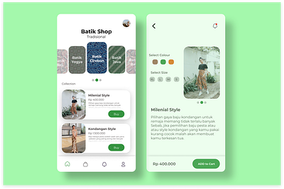 Mobile App Batik Shop app branding design home screen homepage homepage design login form login page mobile app mobile ui moblieapp online shop online shopping online store uidesign uiux