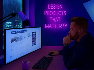 Lofi beats to work and UX/UI design to beats design lofi mobile design playlist song ui ui design user experience user interface ux ux design web webdesign website youtube