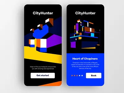 Exploration app design flat icon illustration minimal ui ux vector web