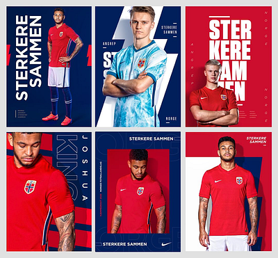 Norwegian national football team design branding design football identity sport vector