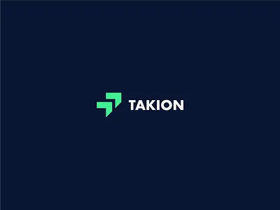 Takion Logo brand brand identity branding design icon identity design logo logo design logo design branding minimal stocks symbol t logo trading trading app trading company typography
