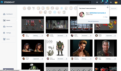 Video game art review app application data ux visualization web