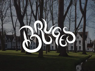 Bruges belgium bruges brugge bunny lettering sam travel traveling type typography
