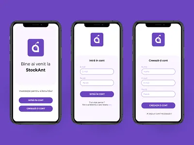 Sign in / Sign up UI app design ui ux