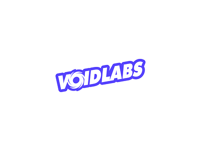 VOIDLABS Alternate Branding alternate branding flat geometric labs lettering logo minimal purple space void vortex white