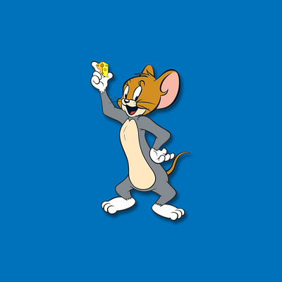 jerry&tom animation art art work artwork cartoon cartoon character design flat flat design flat illustration illustration illustrator photoshop tom and jerry tomandjerry vector