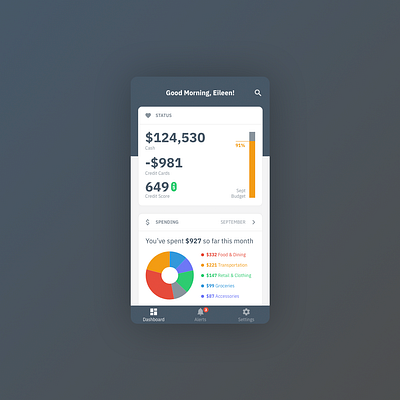 Finance app concept design fintech layout mobile app mobile design mobile ui ui ux